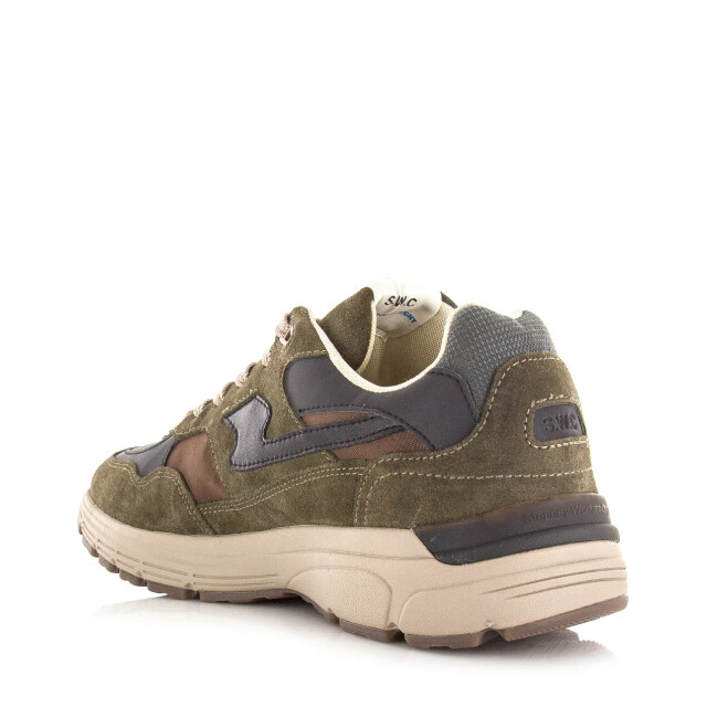 Stepney workers club S.w.c amiel s-strike geo merged woodland lage sneakers unisex YP03605 large