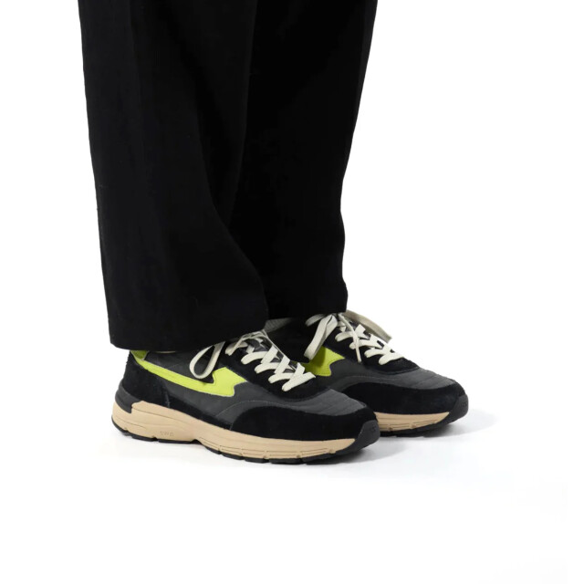 Stepney workers club S.w.c osiel s-strike asphalt lime lage sneakers unisex YP04655 large
