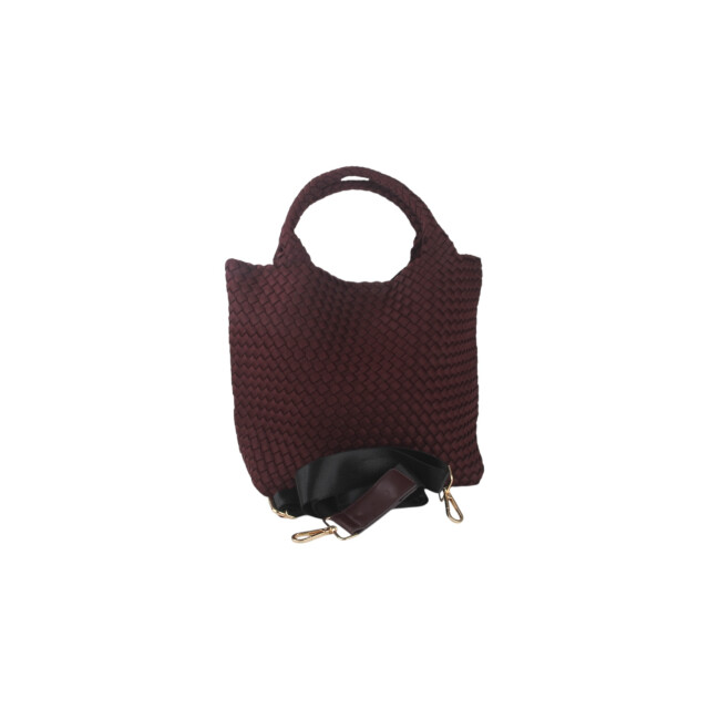 La Strada Sira4036 textile aubergine dames tassen La Strada SIRA-4036 TEXTILE AUBERGINE large