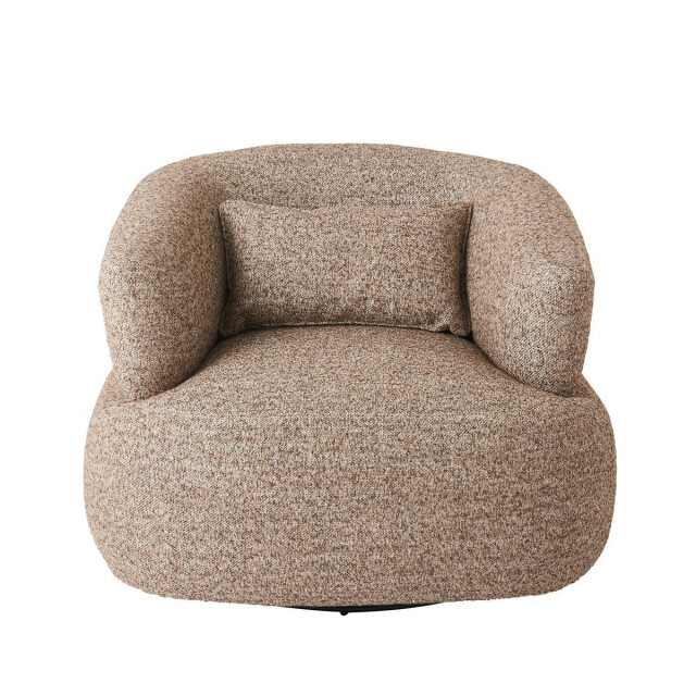 Signature Draaistoel in bruin stof regis 3254866 large