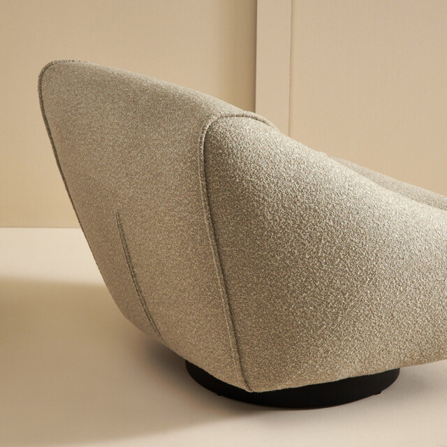 Signature Draaistoel in linnenkleur henry 3254867 large