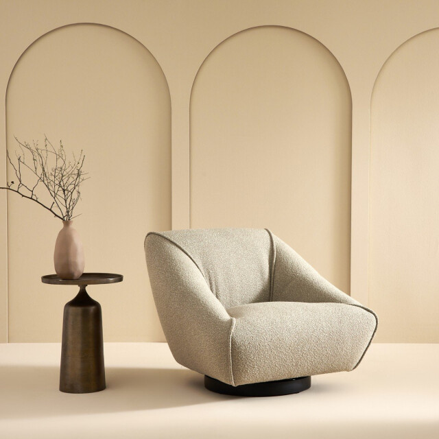 Signature Draaistoel in linnenkleur henry 3254867 large
