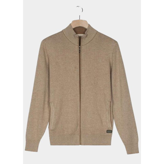 Baileys Vest cardigan zip all-over 2-tone 522009/855 200269 large