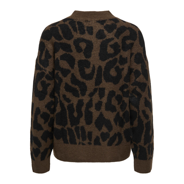 Jacqueline de Yong elanor leo l/s on pullover knt 15357557 slate 06712.991.0183 large