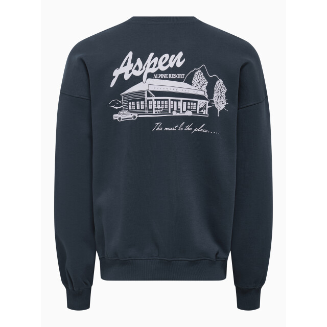 Only & Sons onsceres ski ls reg crew swe cs 22037350 nights 05711.211.0076 large