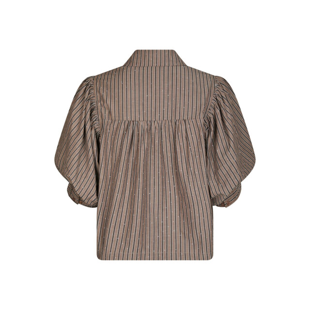 Neo Noir etta soft stripe stone shirt 166416 210 brown 06615.840.0037 large Neo Noir etta soft stripe stone shirt 166416 210 brown 06615.840.0037 large