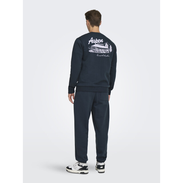 Only & Sons onsceres ski ls reg crew swe cs 22037350 nights 05711.211.0076 large