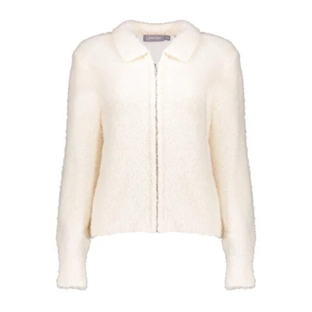 Geisha 54575-29 010 cardigan with collar off-white 54575-29 010 large