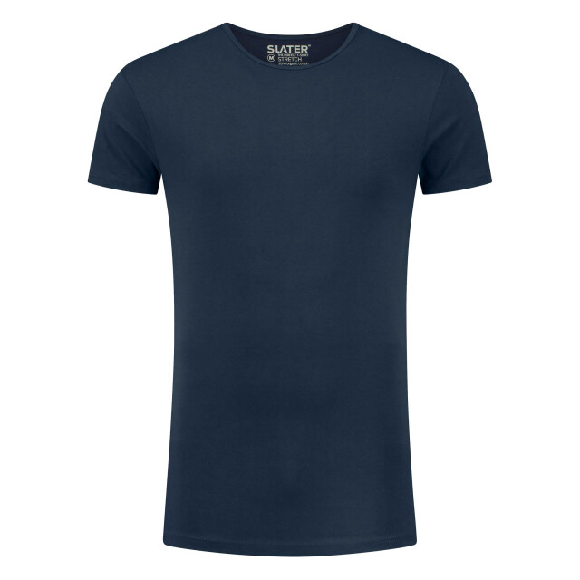 Slater Stretch t-shirt ronde hals 2-pack 044471-000-XXL large