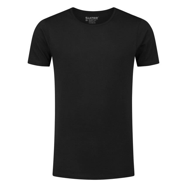 Slater Regular fit t-shirt ronde hals 2-pack 044476-000-M large
