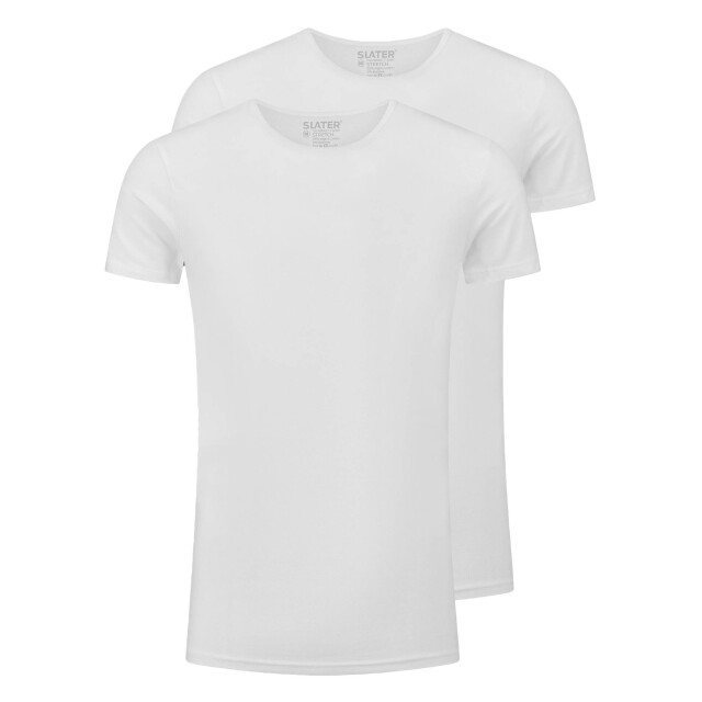 Slater Stretch t-shirt v-hals 2-pack 038186-01-XXL large