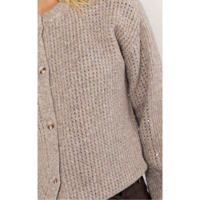 Poools Vest 533106- 533106-TAUPE large