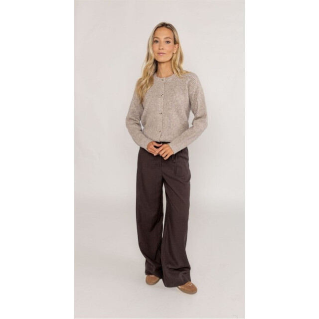 Poools Vest 533106- 533106-TAUPE large