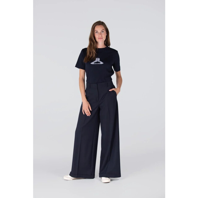 Jansen Amsterdam Lola shirt co 140 pump print dark blue CO 140 large