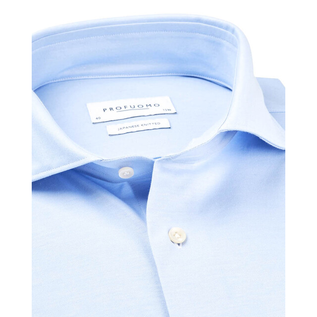 Profuomo Japanese knitted overhemd met lange mouwen 064415-001-43 large