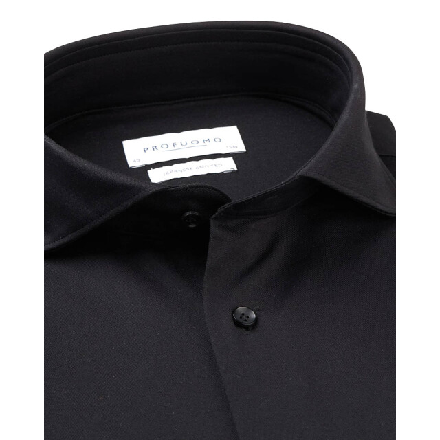 Profuomo Japanese knitted overhemd met lange mouwen 071478-001-37 large