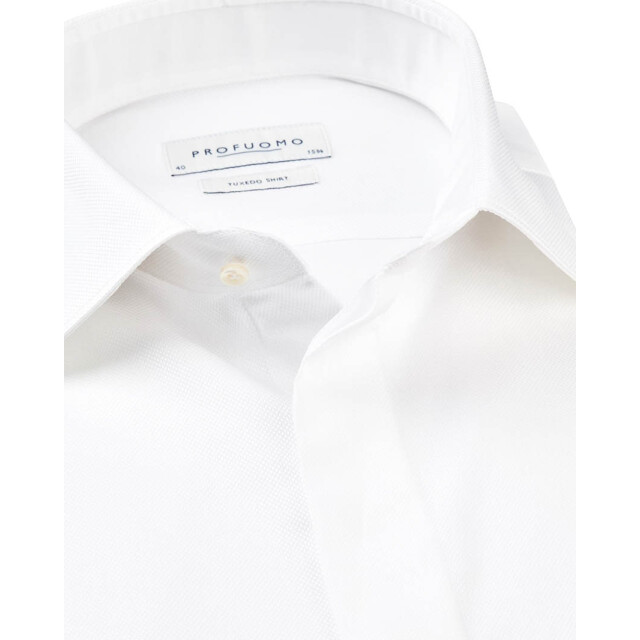 Profuomo Sky blue slim fit smoking overhemd 017973-01-44 large