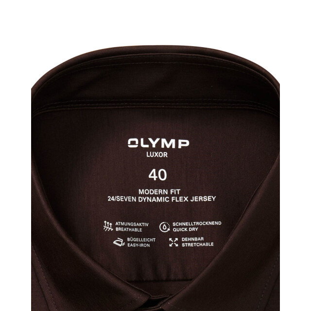 Olymp 24/7 luxor modern fit dress shirt 103392-001-46 large