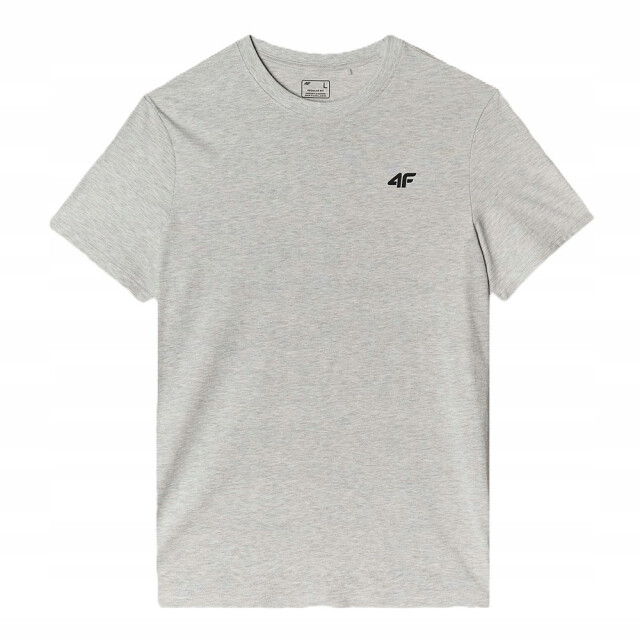 4F Effen normaal t-shirt heren UTPP6445_grey large 4F Effen normaal t-shirt heren UTPP6445_grey large
