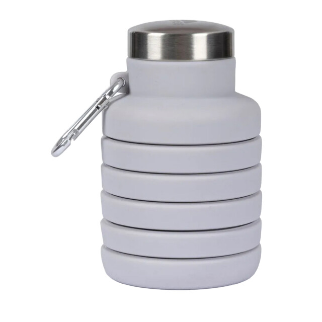 Trespass Vavo opvouwbare waterfles met karabijnhaak UTRD3940_platinum large