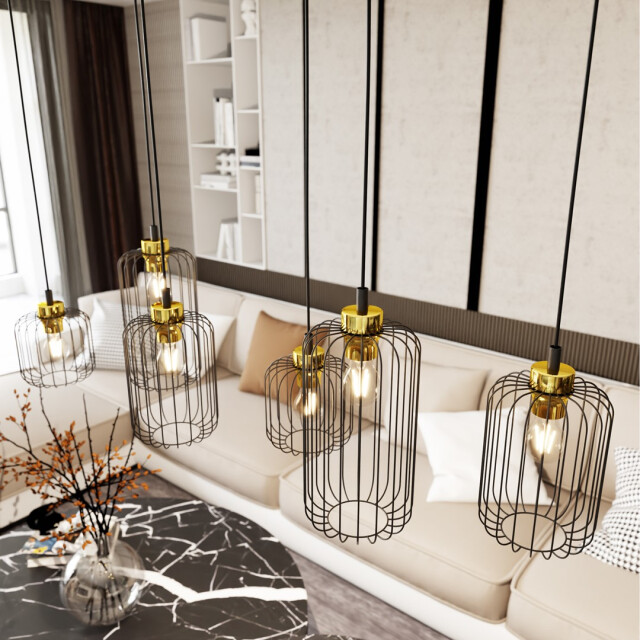 Bright Home Industriële hanglamp mariani 6 lichtpunten-lichts 3287293 large