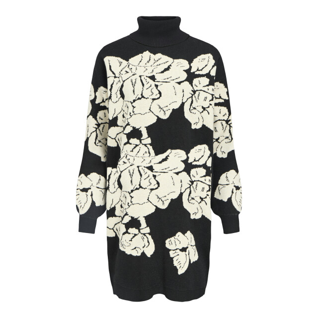 Object Objray l/s knit rollneck dress aop 23041252 large