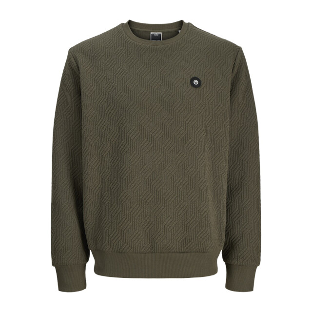 Jack & Jones Jcogeo sweat crew neck smu army 5209.26.0004 large