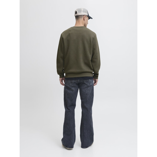 Jack & Jones Jcogeo sweat crew neck smu army 5209.26.0004 large