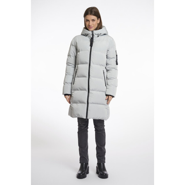 Rino & Pelle Long padded hooded coat mint 4509.21.0007 large