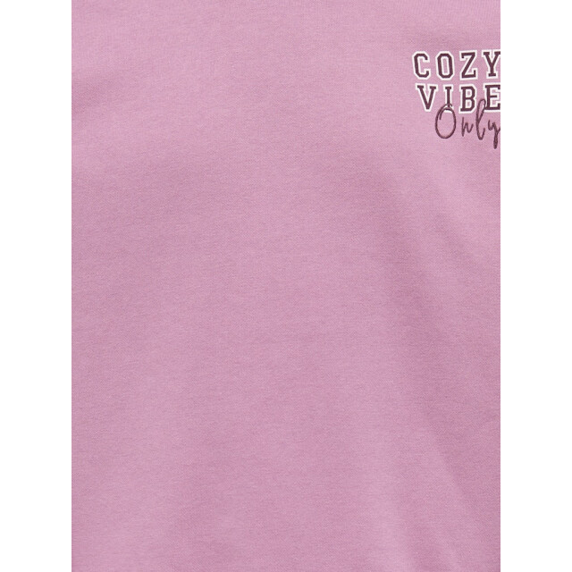 Only Kogbila ls ovz bear o-neck swt noos mauve 2209.57.0001 large