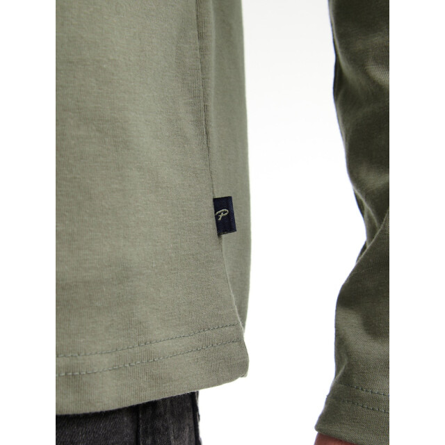 Petrol Industries Men t-shirt ls classic print army 5329.26.0001 large