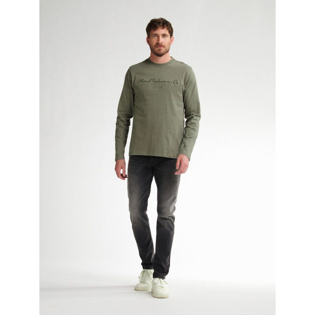 Petrol Industries Men t-shirt ls classic print army 5329.26.0001 large