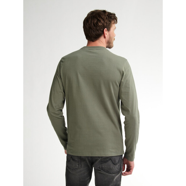 Petrol Industries Men t-shirt ls classic print army 5329.26.0001 large