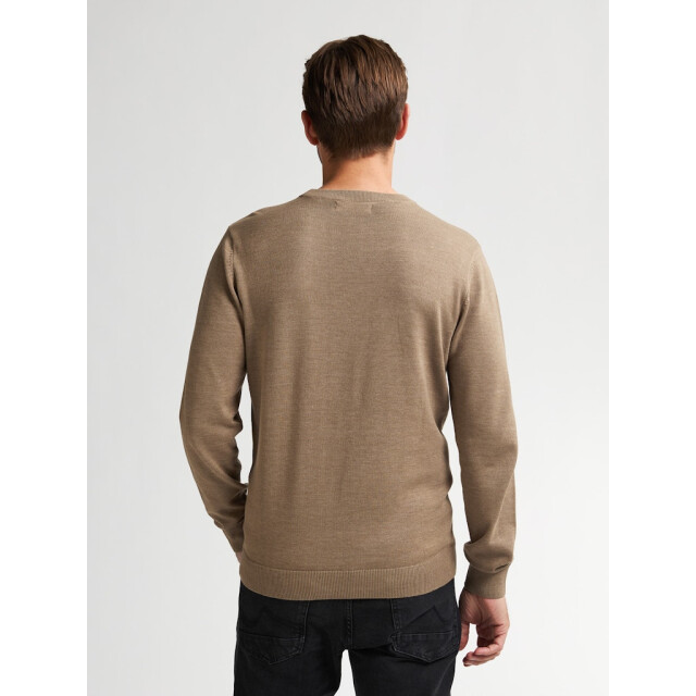 Petrol Industries Men knitwear round neck basic camel 5219.76.0023 large