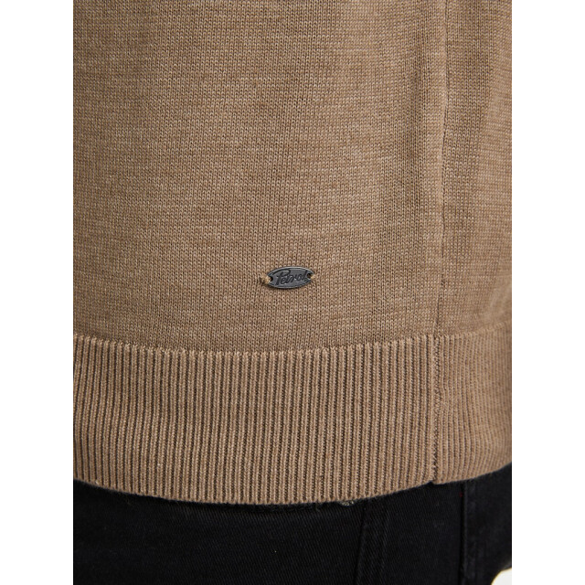Petrol Industries Men knitwear round neck basic camel 5219.76.0023 large