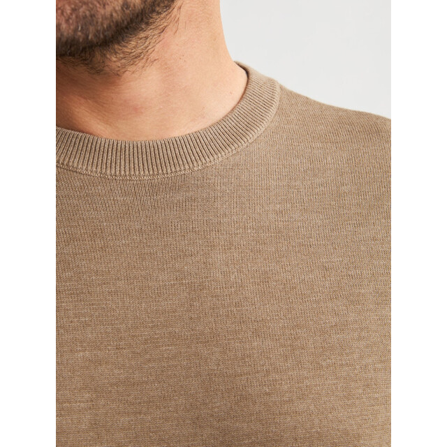 Petrol Industries Men knitwear round neck basic camel 5219.76.0023 large