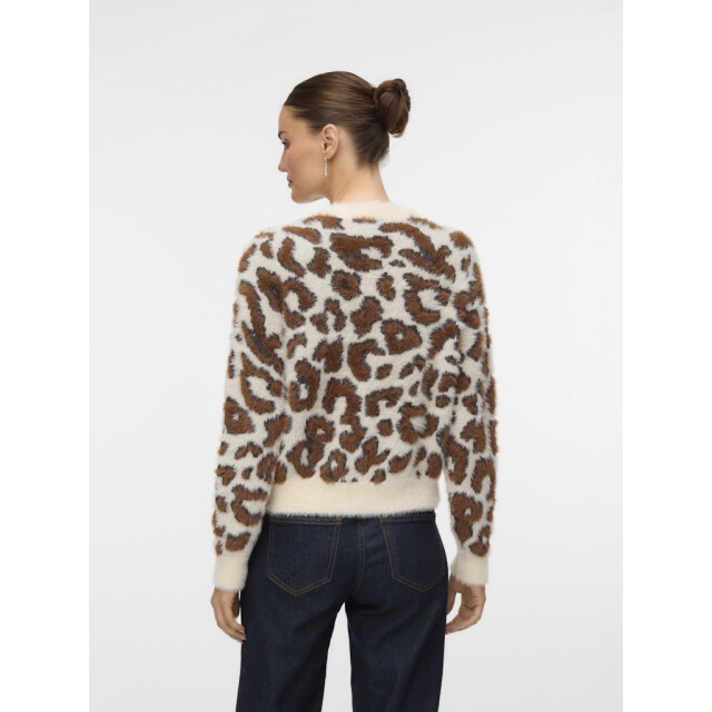 Vero Moda Vmjungle ls o-neck pullover boo ecru dessin 4219.08.0076 large