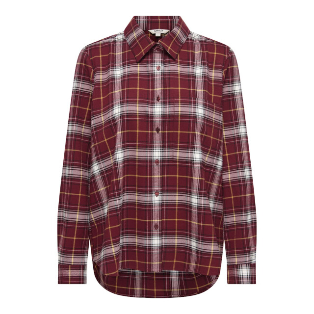 Only Onlwren check shirt dessin 4309.49.0011 large