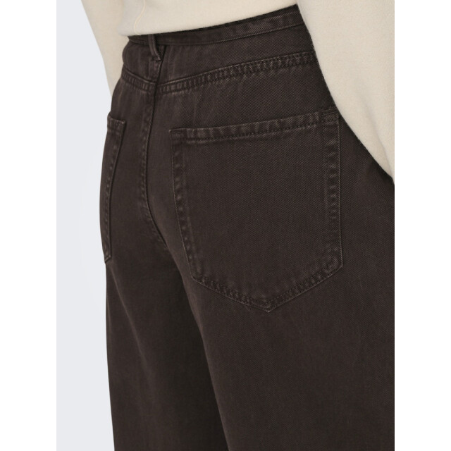 Only Onlgianna mw straight dnm brown denim - 4103.70.0005 large