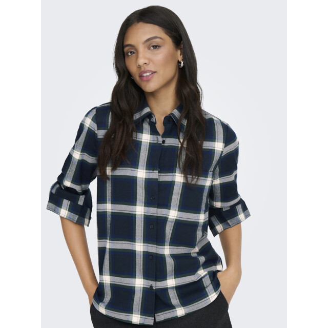 Only Onlwren check shirt dessin 4309.39.0020 large