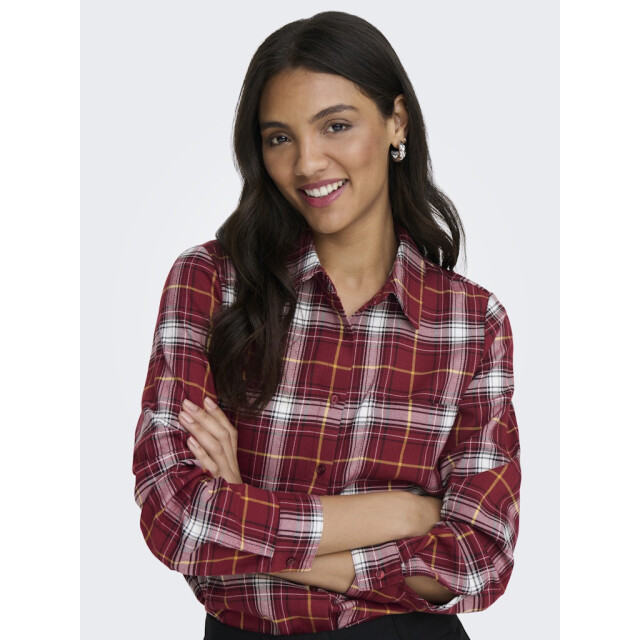Only Onlwren check shirt dessin 4309.49.0011 large