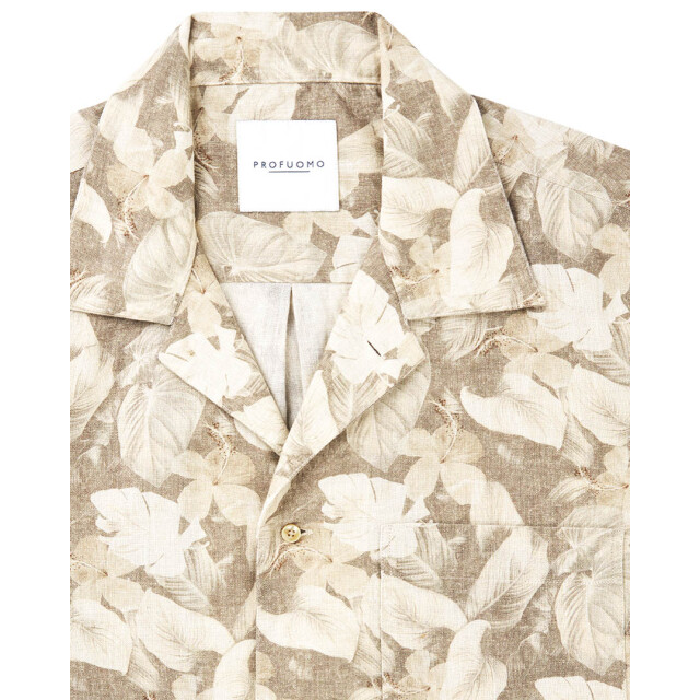 Profuomo Casual shirt met korte mouwen 101896-001-S large