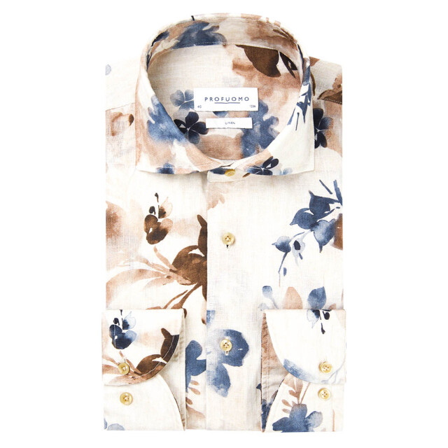 Profuomo Overhemd met lange mouwen 102050-001-43 large