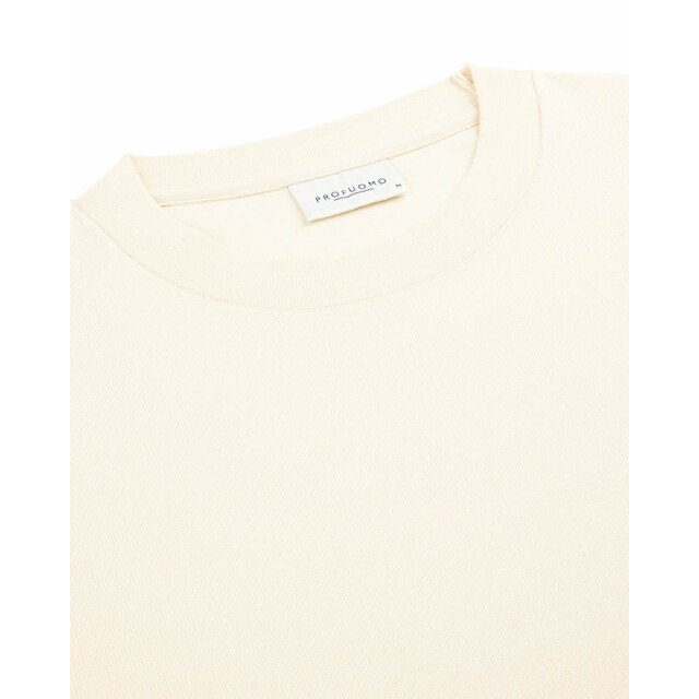 Profuomo Luxury basic trui ronde hals 102226-001-L large