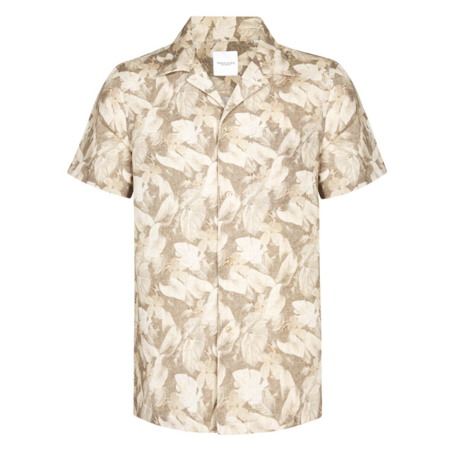 Profuomo Casual shirt met korte mouwen 101896-001-S large