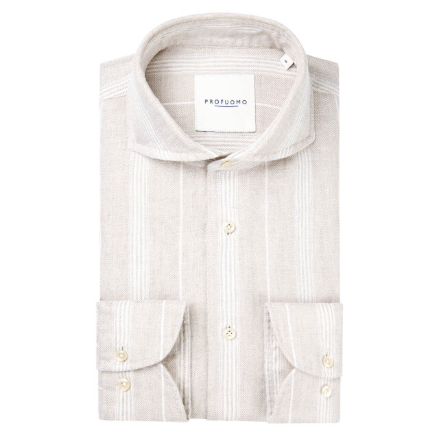 Profuomo Overhemd met lange mouwen 102085-001-XL large