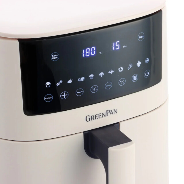 Greenpan Bistro xl airfryer 7,2l pfas-vrij crème 4894871077058 large