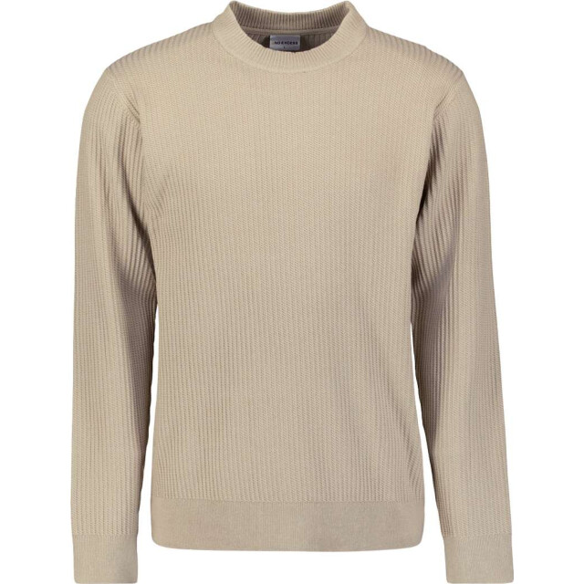 No Excess Pullover crewneck rib sand 29230920-015 large