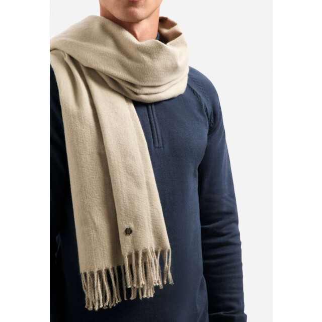 No Excess Scarf solid wool look sand 29950913-015 large