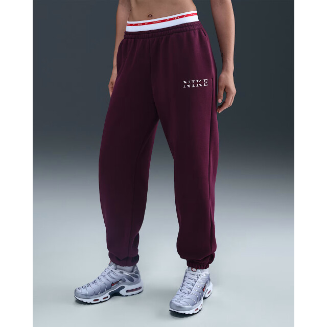 Nike w nsw phnx flc hr pant gls sport pantalon dames - 073028_600-L large